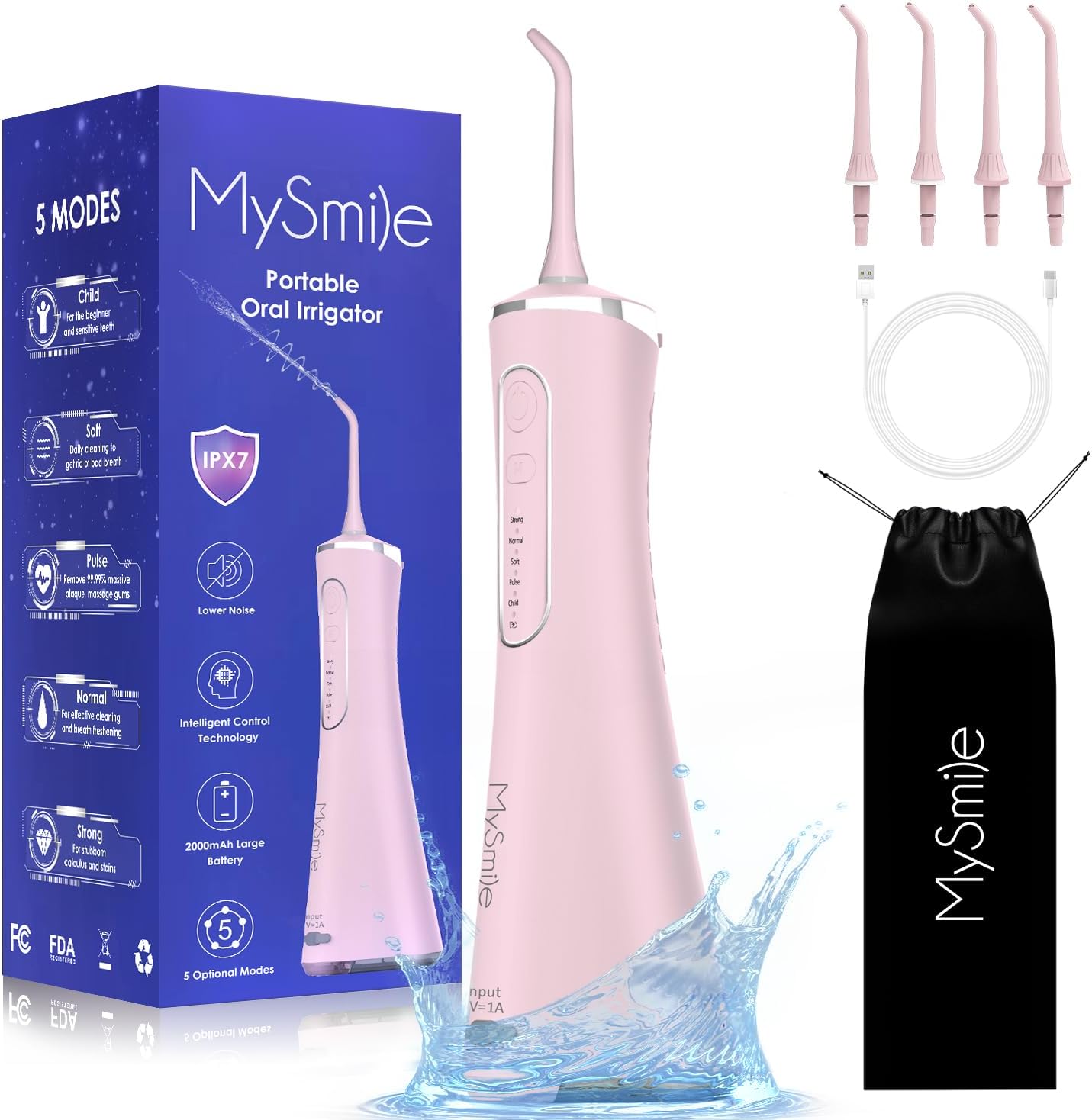 Smart Teeth Water Flosser & Teeth Water Cleaner - MySmile